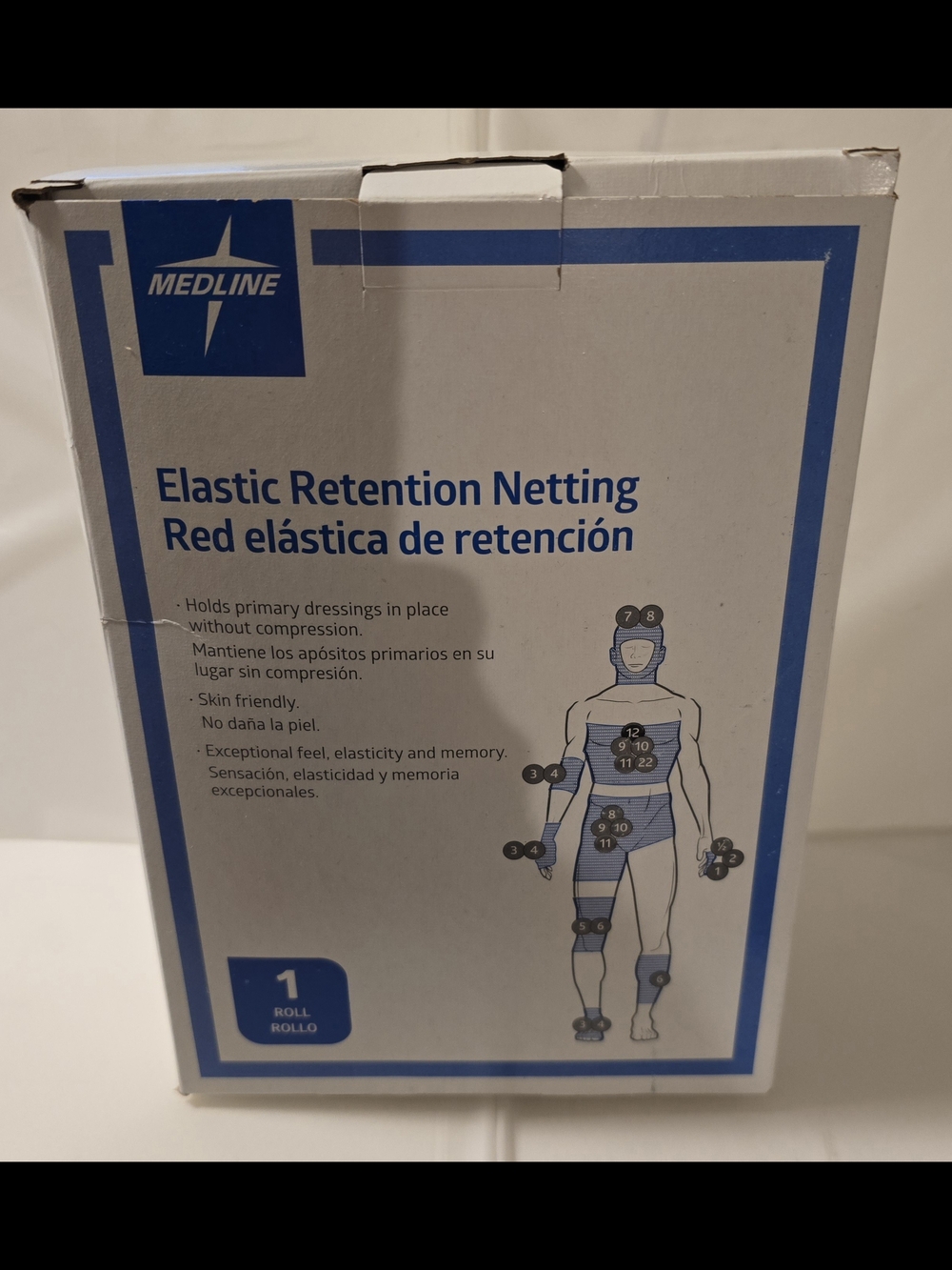 Medline Elastic Retention Netting – Size 12